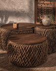 Coffeetable Abaca 3er Set