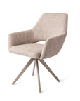 Drehstuhl Yanai Metall beige