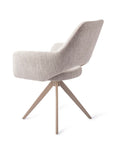 Drehstuhl Yanai Metall beige, hellgrau