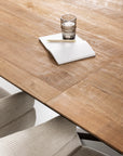Massivholztisch Teak, ausziehbar