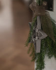 Baumschmuck Star ø13cm, taupe