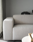 Lounge Sofa 3-Sitzer, Boucle beige