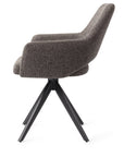 Drehstuhl Yanai mit Armlehne, dunkelgrau