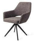Drehstuhl Yanai mit Armlehne, dunkelgrau
