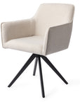 Drehstuhl mit Armlehne, hellbeige