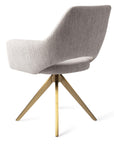Drehstuhl Yanai Gold Matt, hellgrau