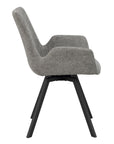 Polsterstuhl Paros, grau