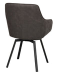 Polsterstuhl Lida mit Armlehne, Kunstleder