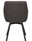 Polsterstuhl Lida mit Armlehne, Kunstleder