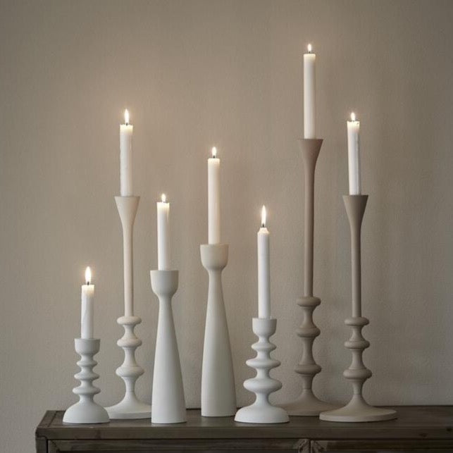 Kerzenständer Malia, weiß – timbershome