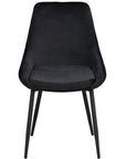 Polsterstuhl Stella, Schwarz