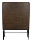Highboard, braun