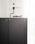 Highboard, schwarz