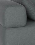 Lounge Sofa Nero 3-Sitzer, blau