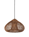 Hängelampe Rattan, braun