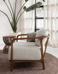 Loungechair Classy, creme