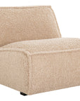 Loungechair Boucle, beige-braun