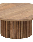 Coffeetable Mata ø90cm, Teakholz