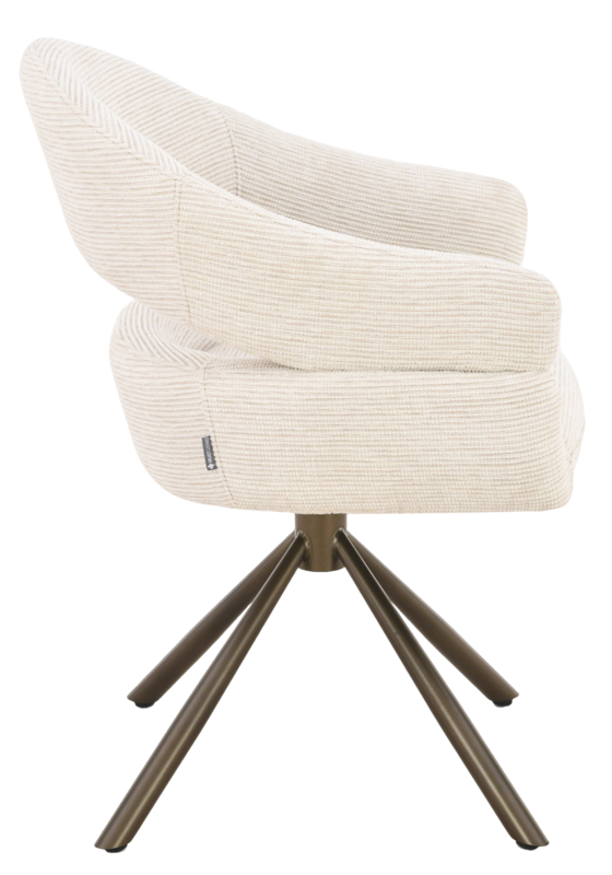 Drehstuhl Cloe, creme