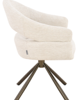 Drehstuhl Cloe, creme