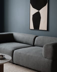 Lounge Sofa Nero 3-Sitzer, blau