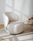 Loungechair Rhoda, hell-beige