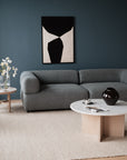 Lounge Sofa Nero 3-Sitzer, blau