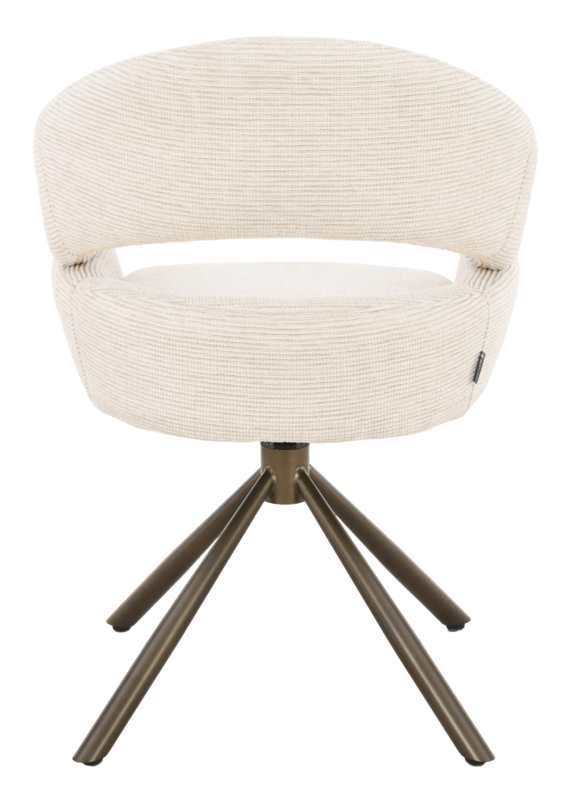 Drehstuhl Cloe, creme