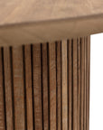 Coffeetable Mata ø90cm, Teakholz