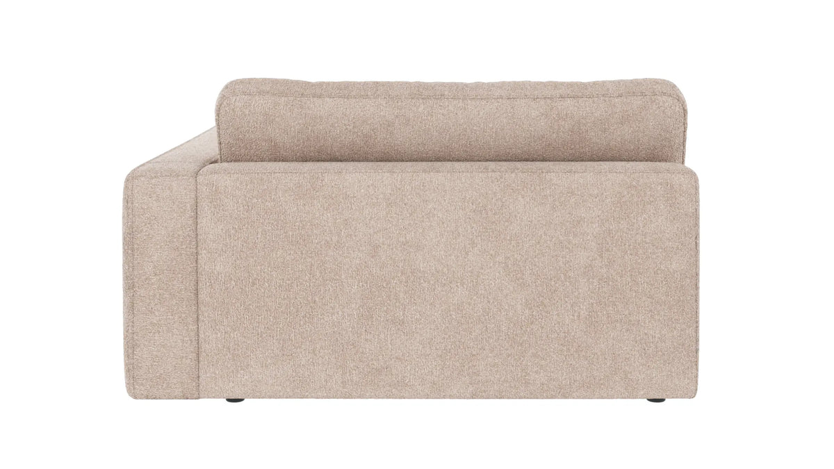 Chaiselongue Ecke rechts, hellbeige
