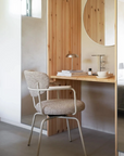 Drehstuhl Merrick, beige