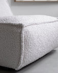 Loungechair Boucle, cremefarben