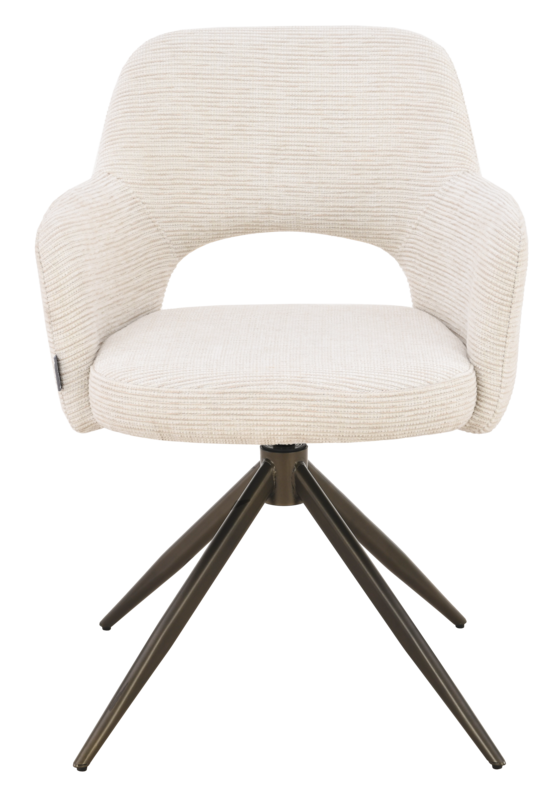 Drehstuhl Cloe, creme