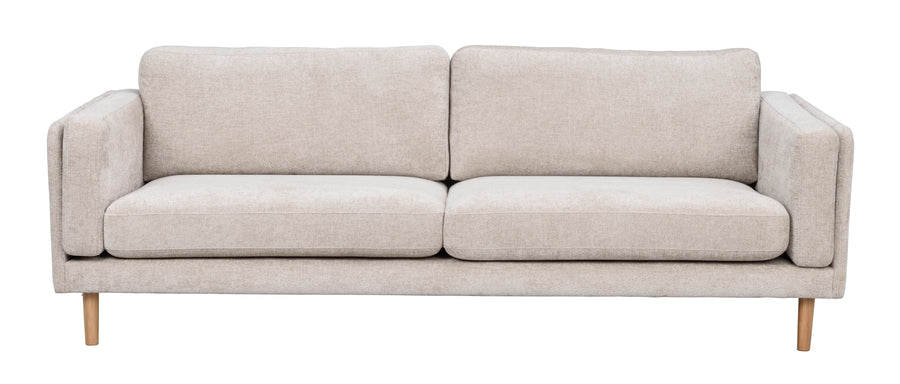 Lounge Sofa 3-Sitzer, hellbeige