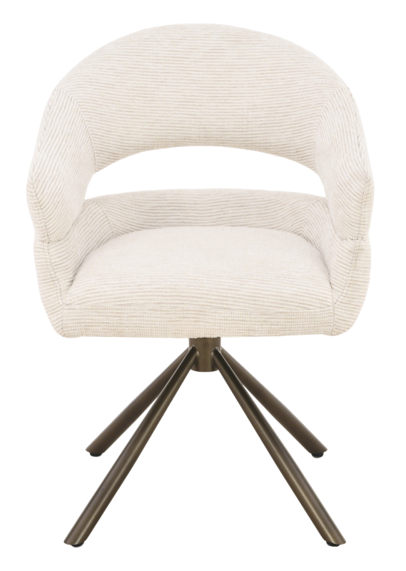 Drehstuhl Cloe, creme