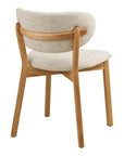 Polsterstuhl Eiche, beige