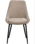 Polsterstuhl Stella, beige