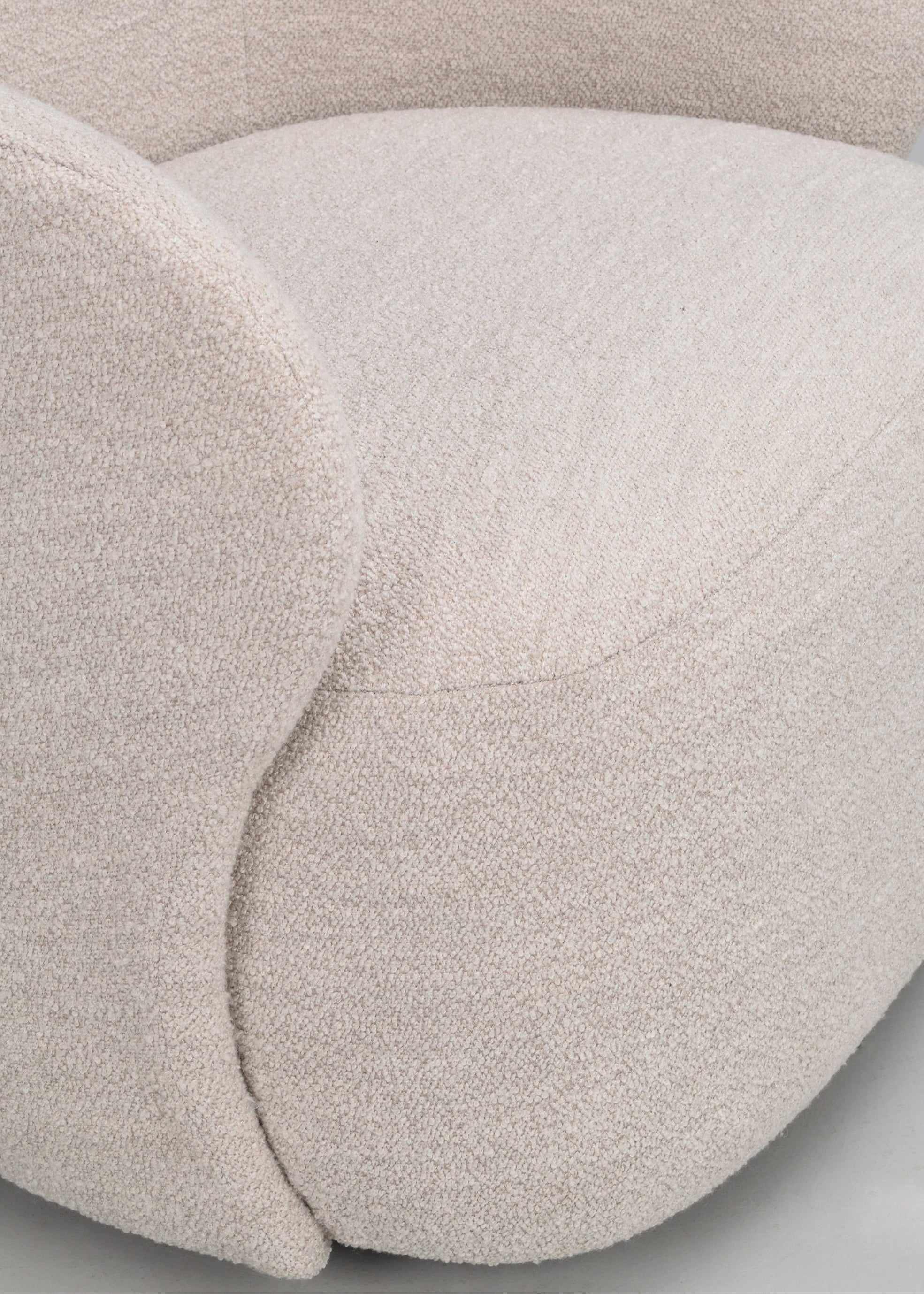 Loungechair Chana, hellbeige