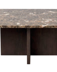 Coffeetable Marmor, braun