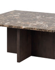 Coffeetable Marmor, braun