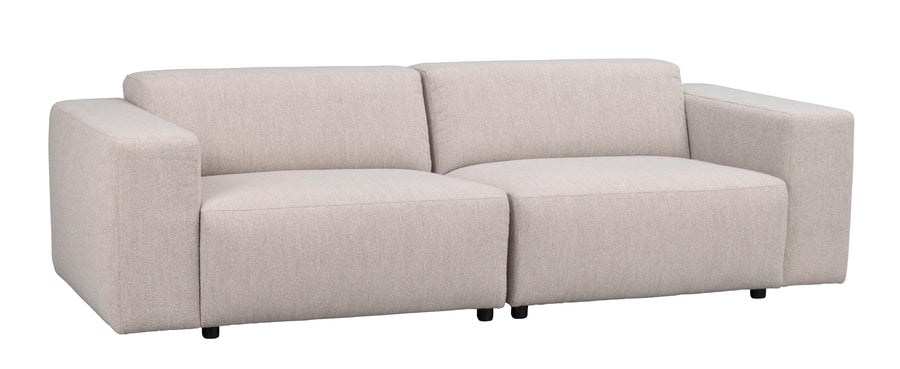 Lounge Sofa 3-Sitzer, Boucle beige