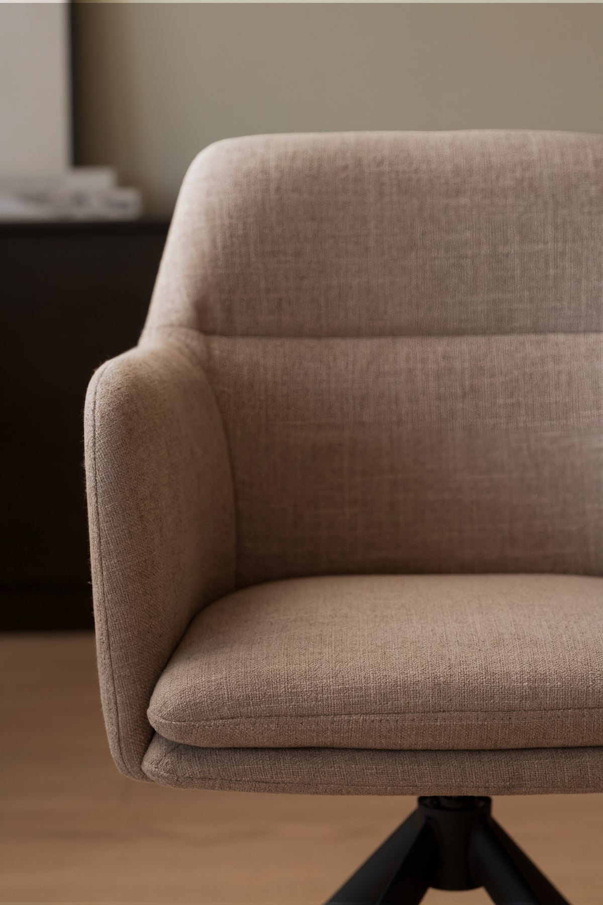 Polsterstuhl Gladstone, braun-beige