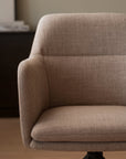 Polsterstuhl Gladstone, braun-beige