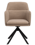 Polsterstuhl Gladstone, braun-beige