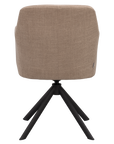 Polsterstuhl Gladstone, braun-beige