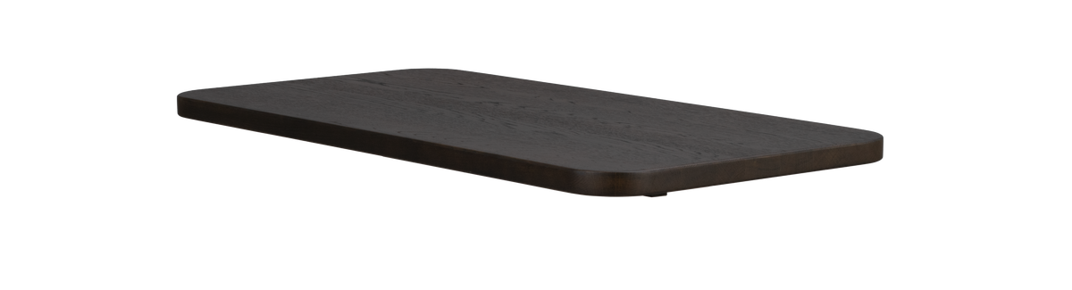 Ansteckplatte 50x100cm, Eiche braun