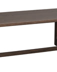 Coffeetable L100cm, Eiche braun