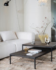 Vorbestellung | Coffeetable 80x80cm, Eiche braun