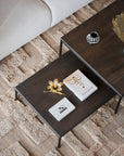 Vorbestellung | Coffeetable 80x80cm, Eiche braun