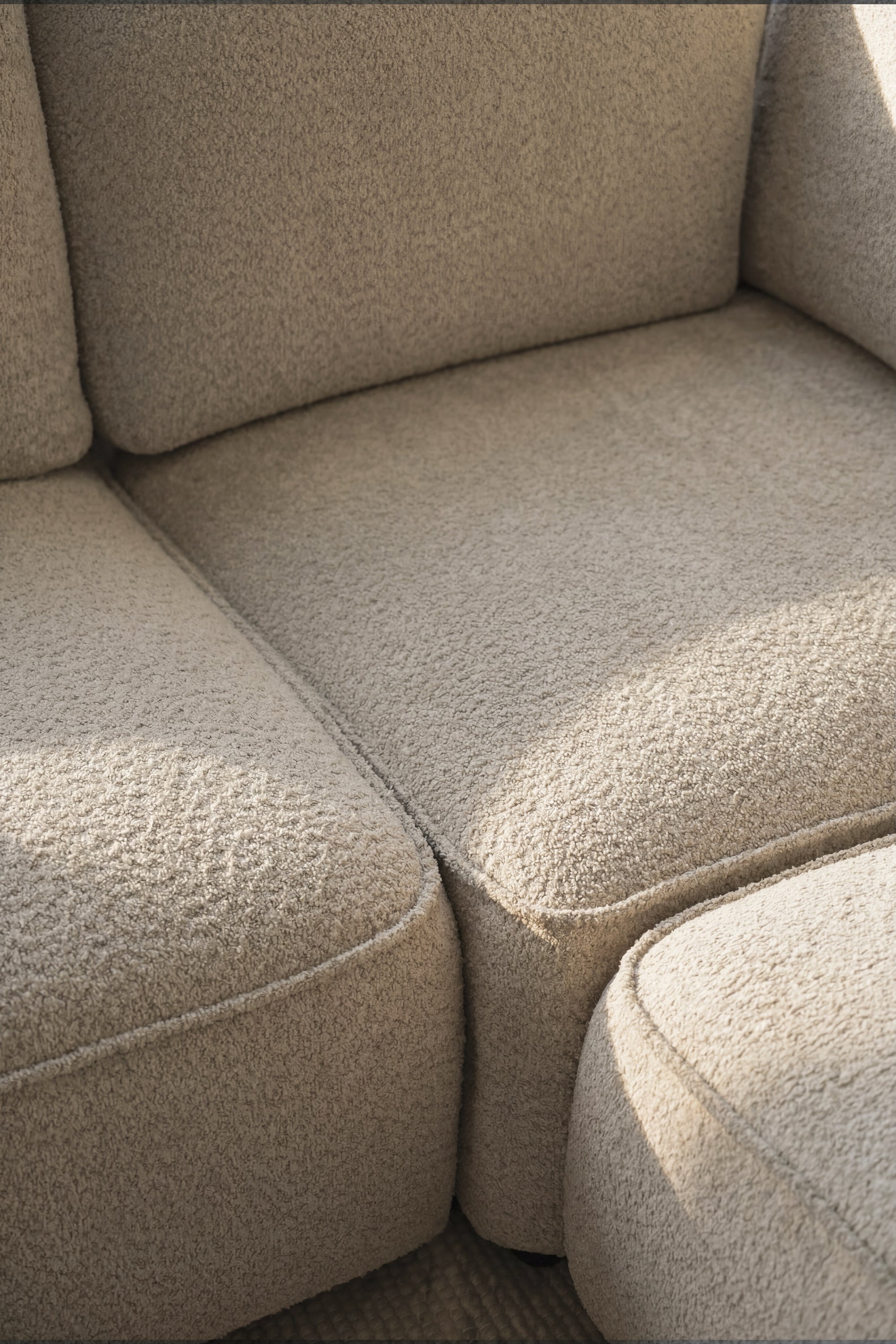 Ecklounge Boucle, beige